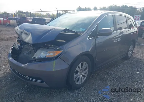 2016 Honda Odyssey Se from USA, damaged, VIN 5FNRL5H34GB023996